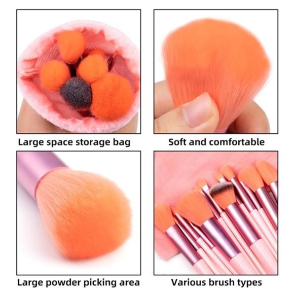 23 pcs 🌹🌹Makeup Brushes Set with Beauty Blender, Foundation Brush .... - Picture 2 of 7